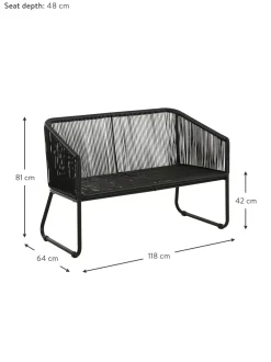 Panca Da Giardino Intrecciata Moa