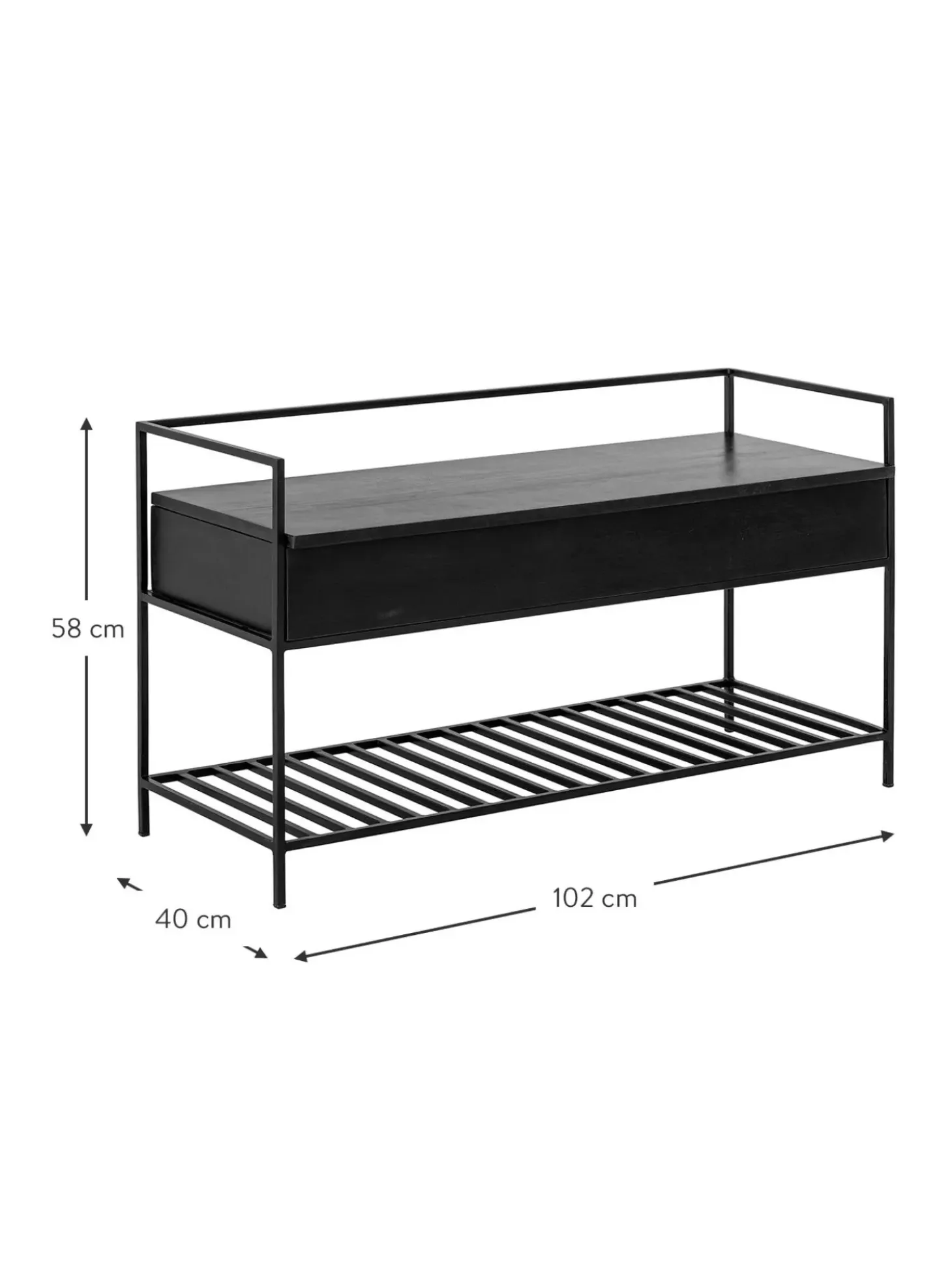 Panca Guardaroba Con Contenitore Abelone