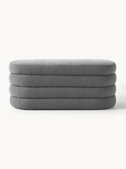 Panca Imbottita In Boucle Alto