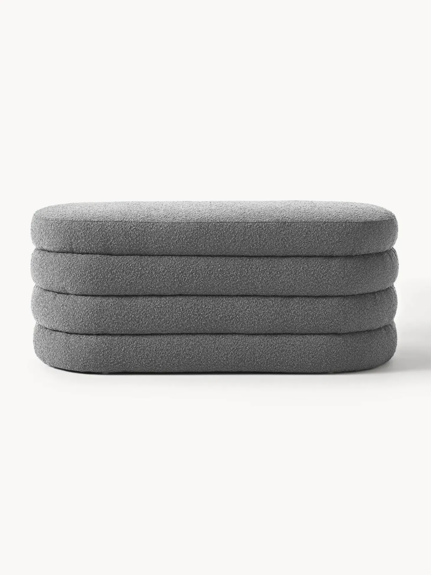 Panca Imbottita In Boucle Alto