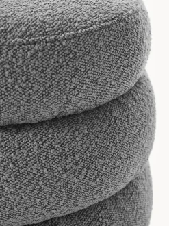 Panca Imbottita In Boucle Alto