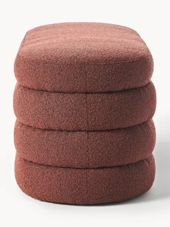 Panca Imbottita In Boucle Alto