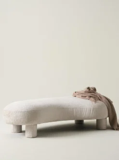 Panca Imbottita In Velluto Coconina