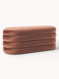 Panca Imbottita In Velluto Alto