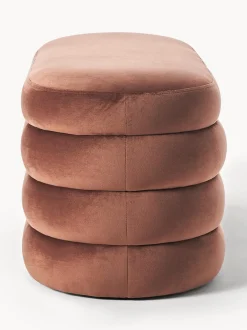 Panca Imbottita In Velluto Alto