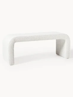 Panca Moderna Imbottita In Boucle Penelope