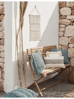 Panchina Da Giardino In Bambu Mandisa