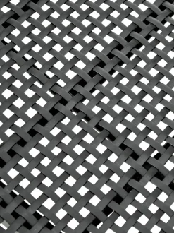 Panchina Da Giardino In Materiale Sintetico Intrecciato Palina