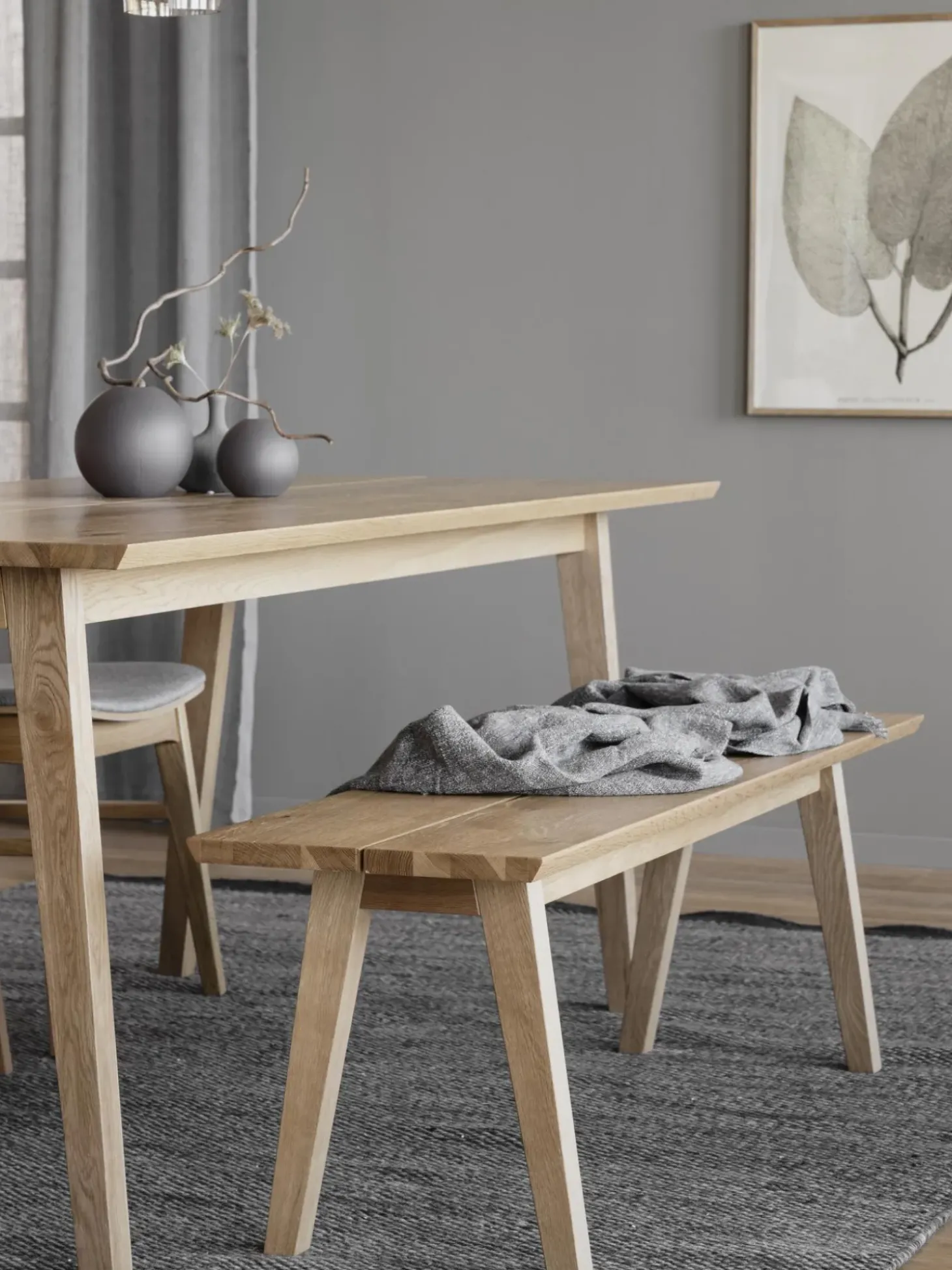 Panchina In Legno Di Quercia Melfort