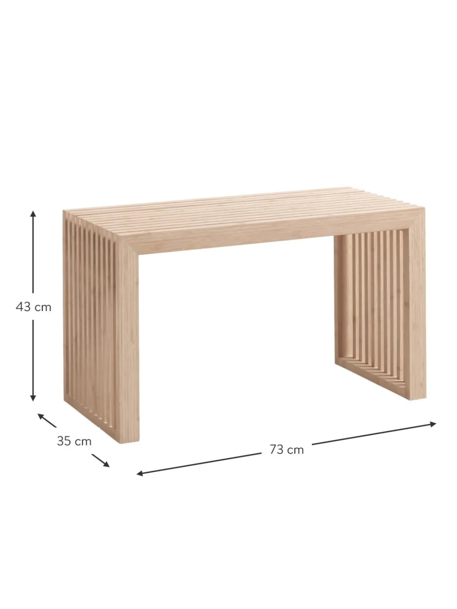 Panchina In Legno Di Teak Rib