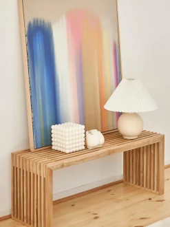 Panchina In Legno Di Teak Rib