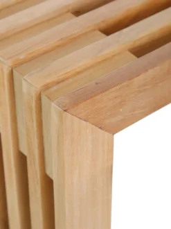 Panchina In Legno Di Teak Rib