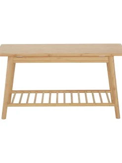 Panchina Scarpiera In Bambu Noble