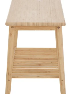 Panchina Scarpiera In Bambu Noble