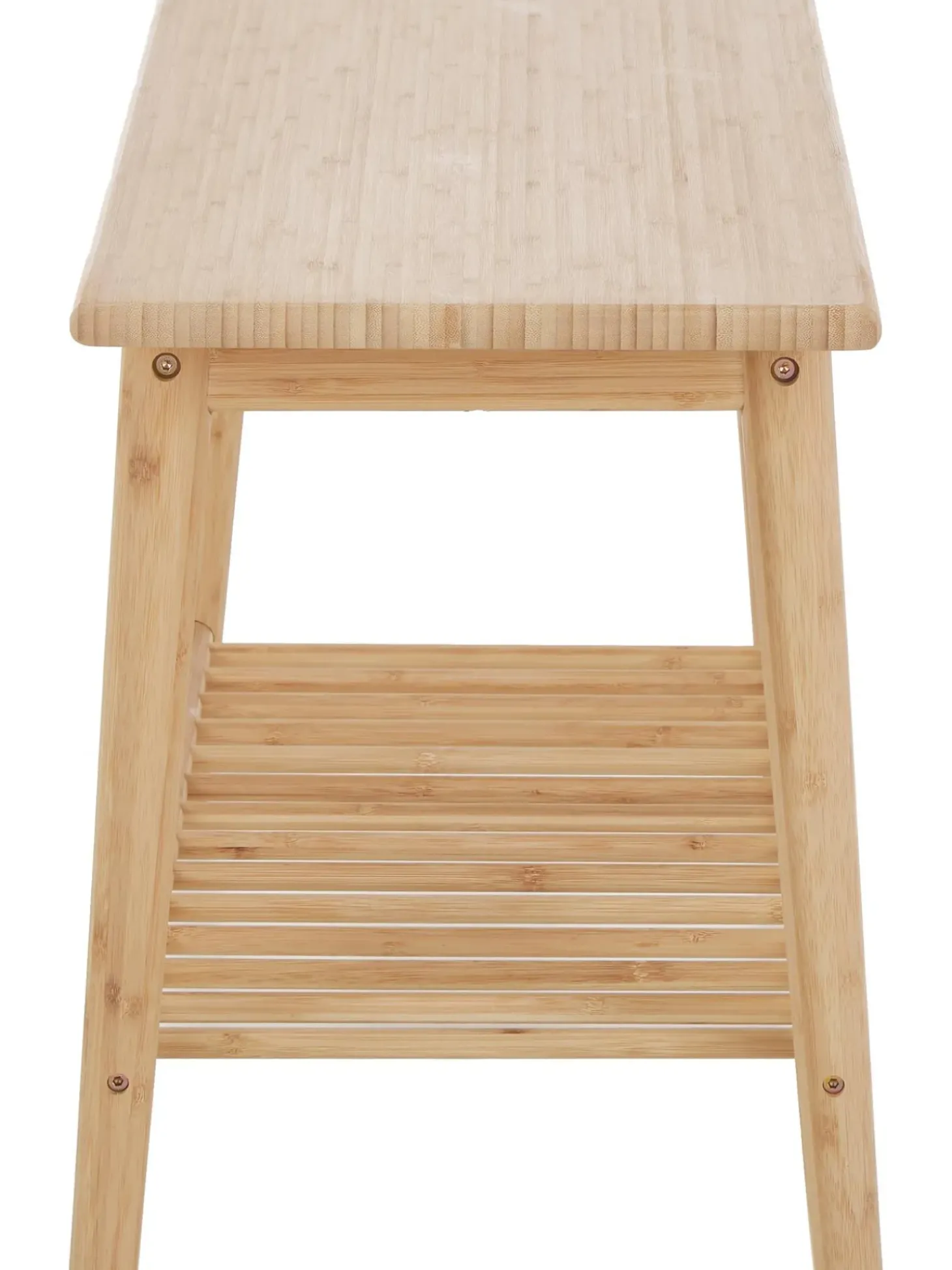 Panchina Scarpiera In Bambu Noble