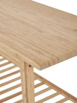 Panchina Scarpiera In Bambu Noble