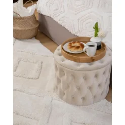 Passatoia A Pelo Lungo Con Struttura In Rilievo Magda*Westwing Collection Clearance