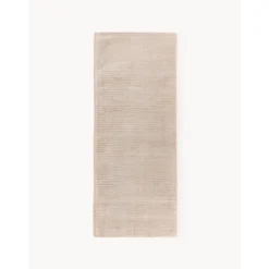 Passatoia A Pelo Lungo Con Motivo A Rilievo Wes, Tessuta A Mano*Westwing Collection New