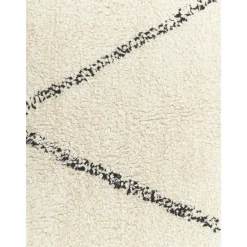 Passatoia In Cotone Fatta A Mano Con Motivo Zigzag E Frange Asisa*Westwing Collection Discount