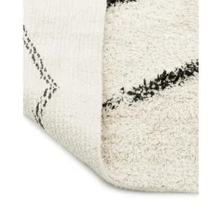 Passatoia In Cotone Taftata A Mano Con Motivo A Rombi E Frange Bina*Westwing Collection Sale