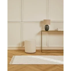 Passatoia In Cotone Tessuta A Mano Con Struttura In Rilievo Idris*Westwing Collection New