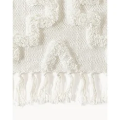 Passatoia In Cotone Tessuta A Mano Con Struttura In Rilievo Idris*Westwing Collection New