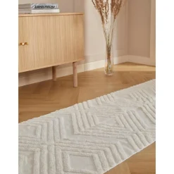 Passatoia In Cotone Tessuta A Mano Con Struttura In Rilievo Ziggy*Westwing Collection Online