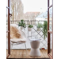 Passatoia In Juta Con Frange Taftata A Mano Naturals*Westwing Collection New