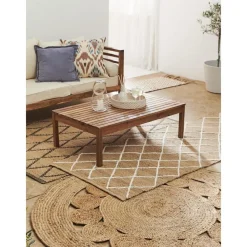 Passatoia In Juta Fatta A Mano Kunu*Westwing Collection New