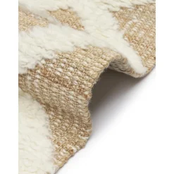 Passatoia In Juta Intrecciata A Mano Beige/Bianco Crema Malea*Westwing Collection Fashion