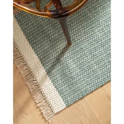 Passatoia In Lana Tessuta A Mano Con Frange Kim*Benuta Discount