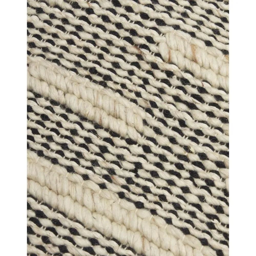 Passatoia In Lana Tessuta A Mano Con Frange Rue*Westwing Collection Hot