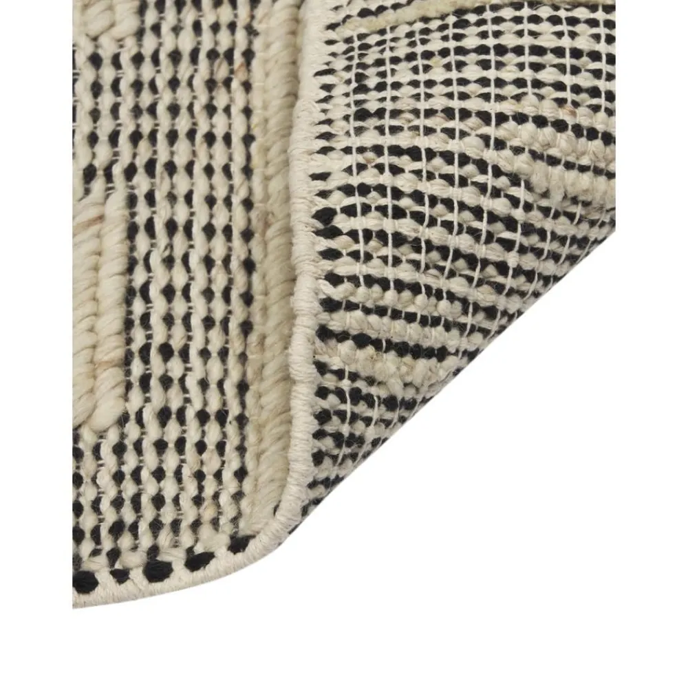 Passatoia In Lana Tessuta A Mano Con Frange Rue*Westwing Collection Hot