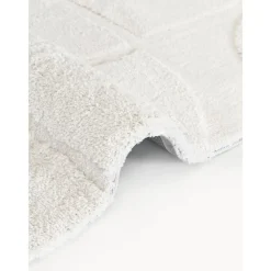 Passatoia Soffice A Pelo Lungo Con Struttura In Rilievo Alta-Bassa Jade*Westwing Collection New