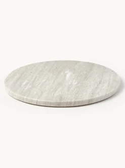 Piatto Da Portata Decorativo In Marmo Como