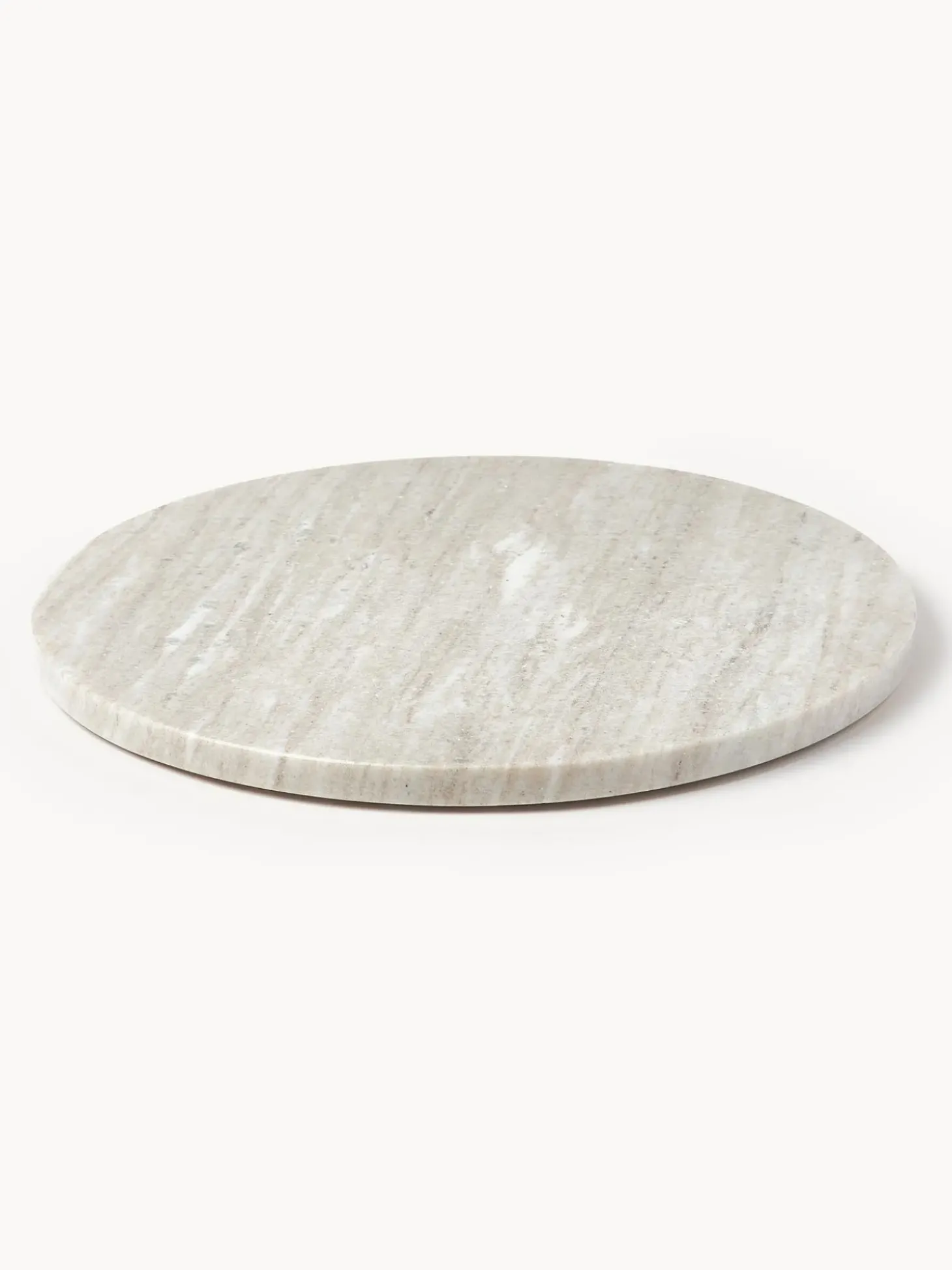 Piatto Da Portata Decorativo In Marmo Como