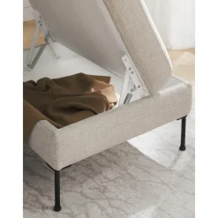 Poggiapiedi Contenitore Da Divano Cucita*Westwing Collection Clearance