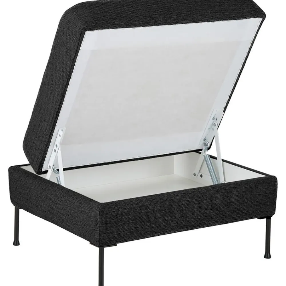 Poggiapiedi Contenitore Da Divano Cucita*Westwing Collection Clearance