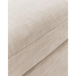 Poggiapiedi Da Divano Con Rivestimento Sfoderabile Russell*Westwing Collection Hot