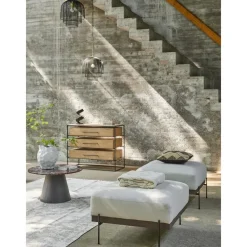 Poggiapiedi Da Divano Con Piedini In Metallo Brooks*Westwing Collection Clearance