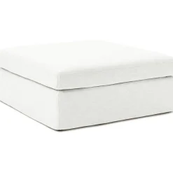 Poggiapiedi Da Divano Con Rivestimento Sfoderabile Russell*Westwing Collection Hot