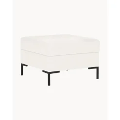 Poggiapiedi Da Divano Con Contenitore E Piedini In Metallo Luna*Westwing Collection Outlet