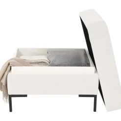 Poggiapiedi Da Divano Con Contenitore E Piedini In Metallo Luna*Westwing Collection Outlet