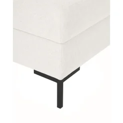 Poggiapiedi Da Divano Con Contenitore E Piedini In Metallo Luna*Westwing Collection Outlet