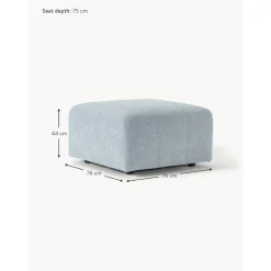 Poggiapiedi Da Divano In Boucle Lena*Westwing Collection Online