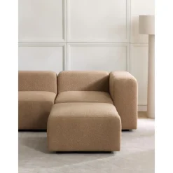 Poggiapiedi Da Divano In Boucle Lena*Westwing Collection Hot