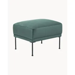 Poggiapiedi Da Divano In Velluto Con Piedini In Metallo Fluente*Westwing Collection New