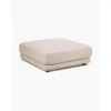 Poggiapiedi Da Divano In Tessuto Beige Jasmin*Westwing Collection Best