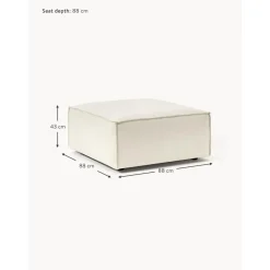 Poggiapiedi Da Divano Lennon*Westwing Collection Fashion