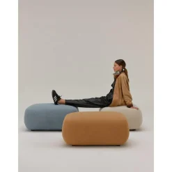 Poggiapiedi In Boucle Sofia*Westwing Collection New